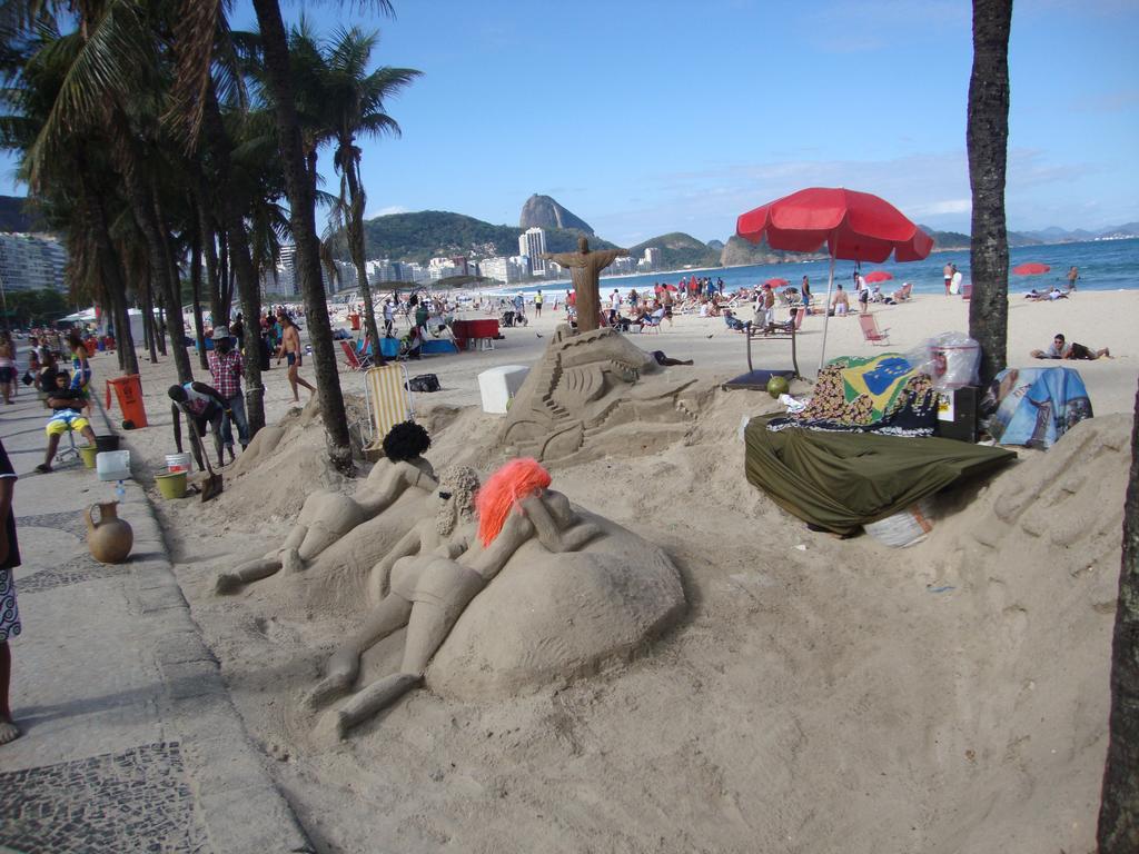 Vista Mar Luxo Copacabana Río de Janeiro Exterior foto